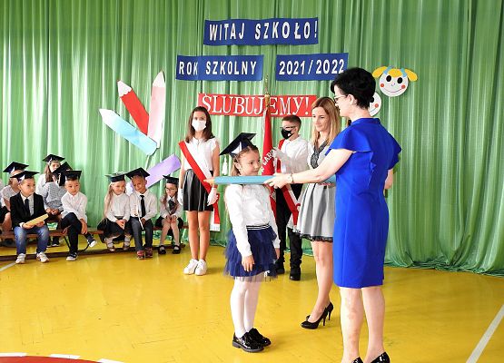 Uroczyste Mianowanie uczennicy klasy I