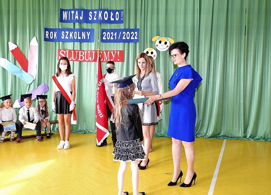Uroczyste Mianowanie uczennicy klasy I