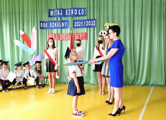 Uroczyste Mianowanie uczennicy klasy I