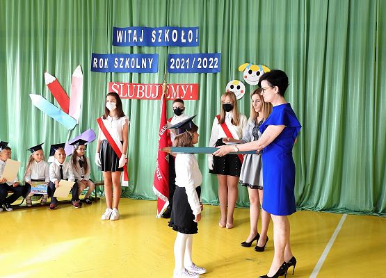 Uroczyste Mianowanieuczennicy klasy I