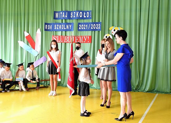 Uroczyste Mianowanie uczennicy klasy I