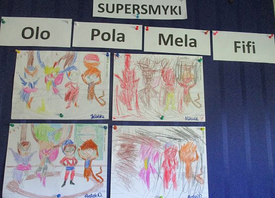 Prace dzieci ze starszej grupy