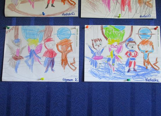 Prace dzieci ze starszej grupy