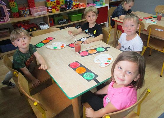 Starszaki przy pracy