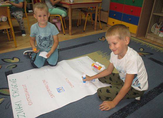 Starszaki przy pracy