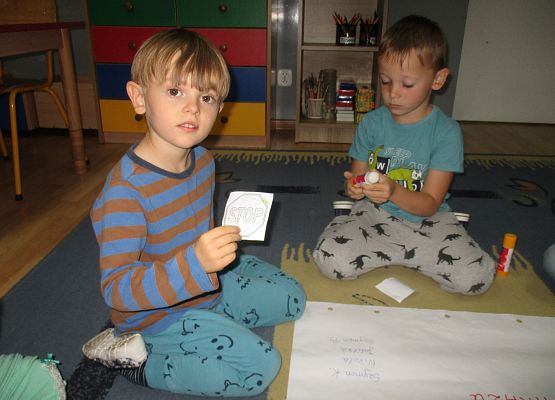 Starszaki przy pracy