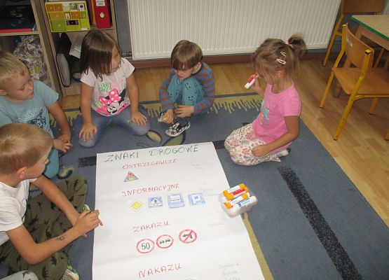 Starszaki przy pracy