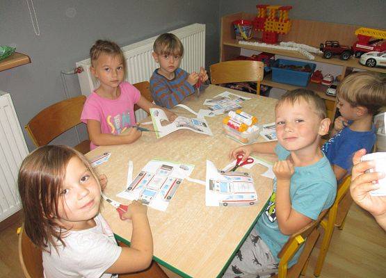 Starszaki przy pracy