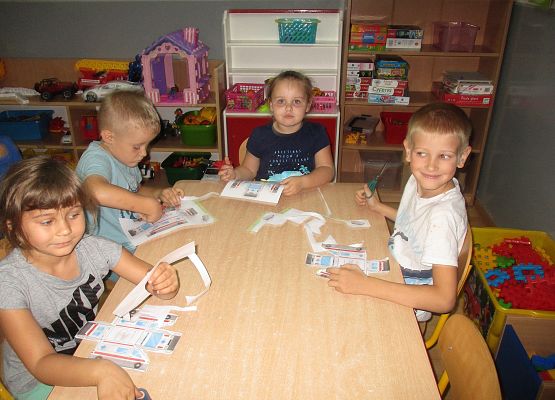 Starszaki przy pracy