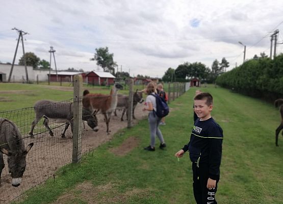 Zabawy i zwiedzanie na Farmie w Kniewie