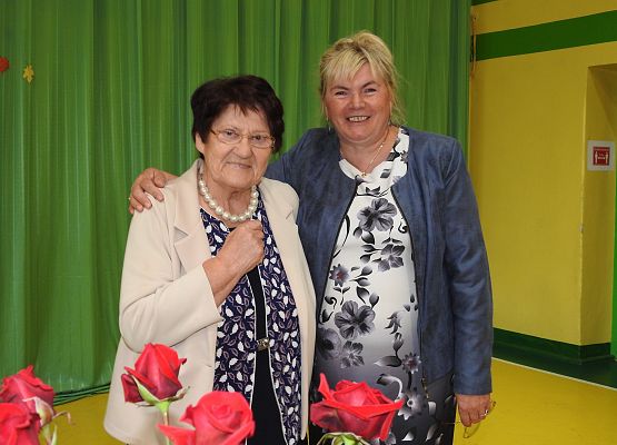 Autorka z uczestnikami spotkania