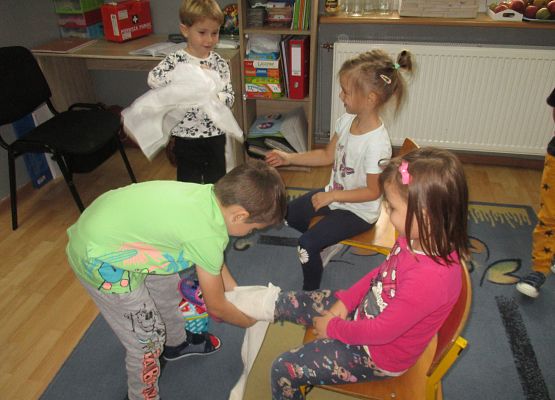 Zabawa dydaktyczna - Z wizytą u lekarza