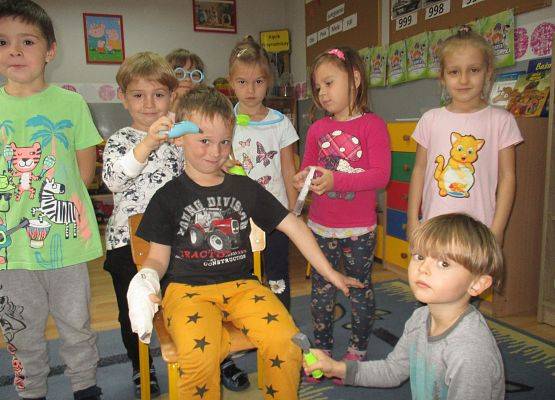 Zabawa dydaktyczna - Z wizytą u lekarza