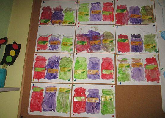 Zapasy na zimę - prace młodszej grupy