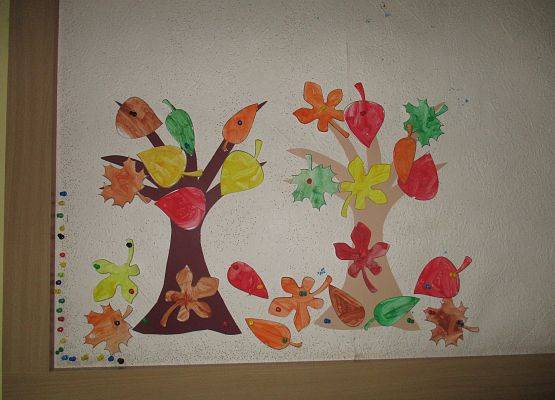 Jesienne liście - prace Maluchów