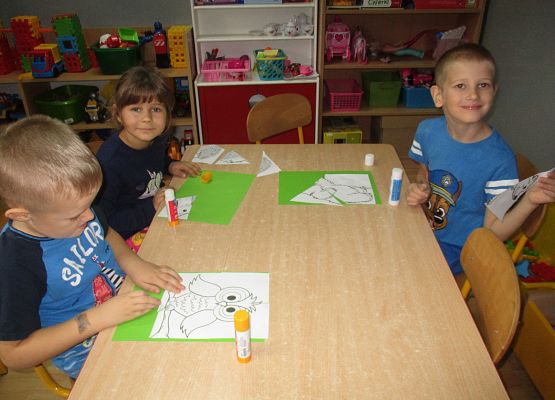 Starszaki przy pracy