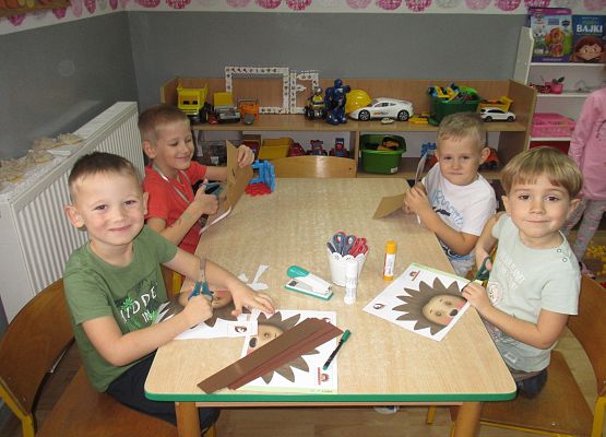 Starszaki przy pracy