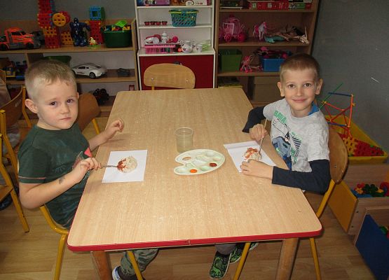 Starszaki przy pracy