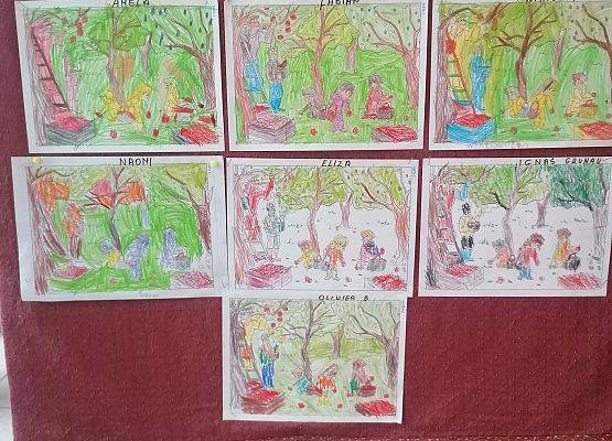 Grafika 4: JESIEŃ  W  PRZEDSZKOLU