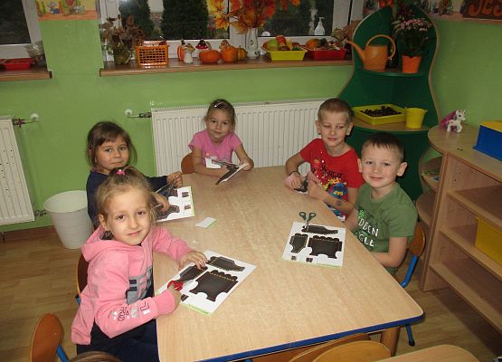 Starszaki przy pracy