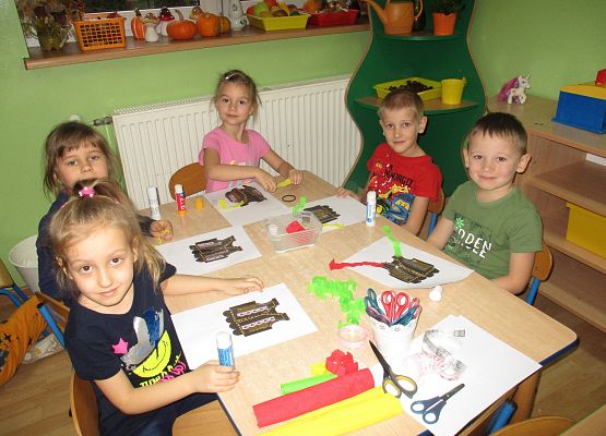 Starszaki przy pracy