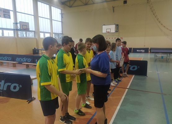 Półfinały wojewódzkie - wręczenie dyplomów (chłopców)