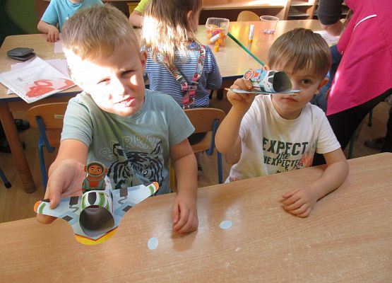 Starszaki przy pracy