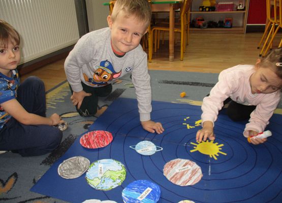 Starszaki przy pracy