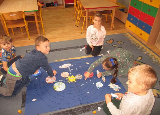 Starszaki przy pracy