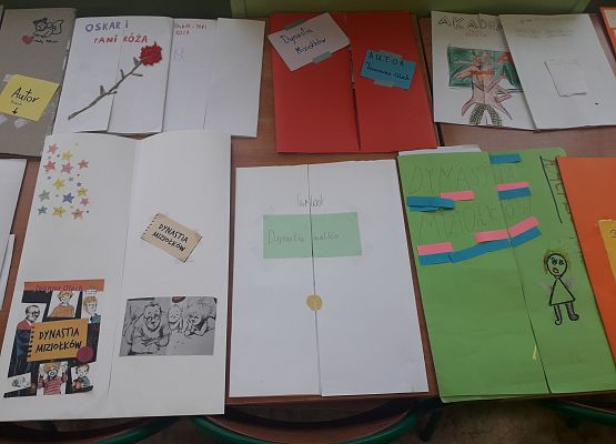 Grafika 6: Lapbooki efektem pracy z lekturami