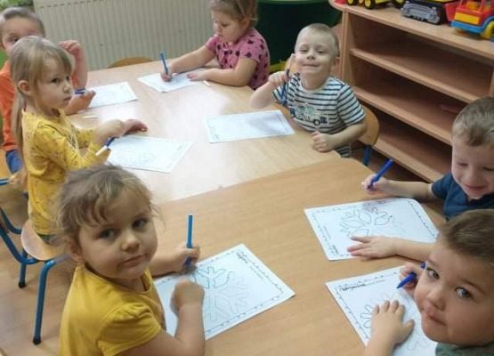 Średniaki i Maluchy przy pracy