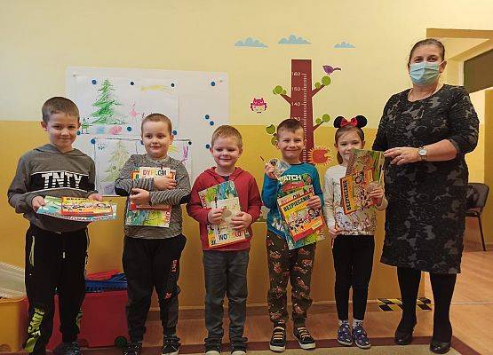 Dzieci z Oddziału przedszkolnego