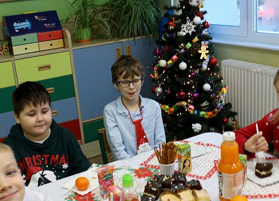 Wigilia w klasie trzeciej.