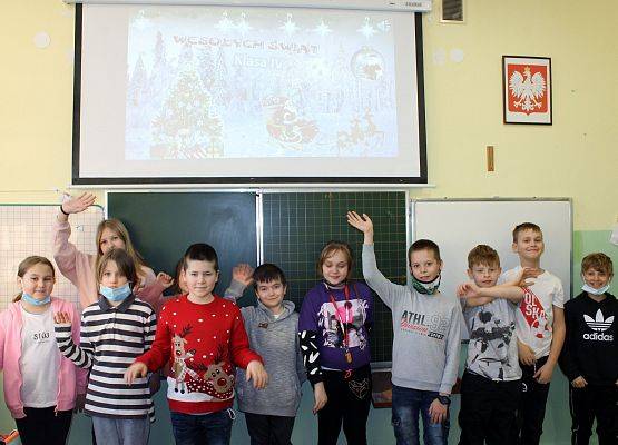 Wigilia w klasie czwartej.