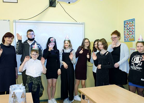 Wigilia w klasie siódmej a.