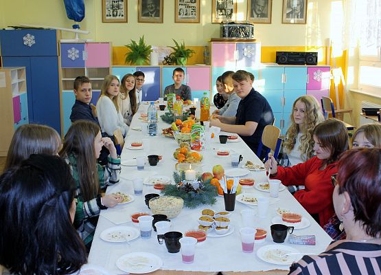 Wigilia w klasie ósmej a.