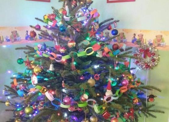 Przedszkolna choinka