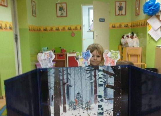 Teatrzyk młodszej grupy