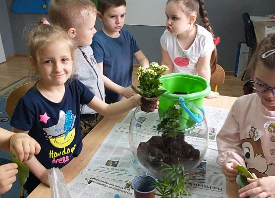 Starszaki przy pracy