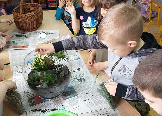 Starszaki przy pracy