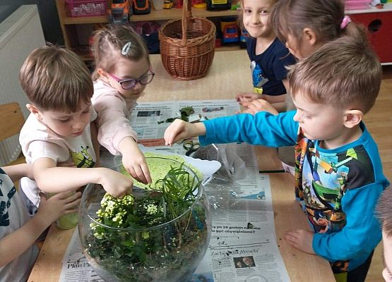 Starszaki przy pracy