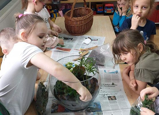 Starszaki przy pracy