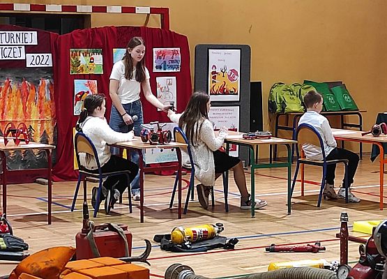 Ogólnopolski Turniej Wiedzy o Pożarnictwie w Nowej Wsi Lęborskiej.
