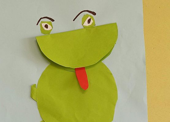 Grafika 5: Zielone żabki