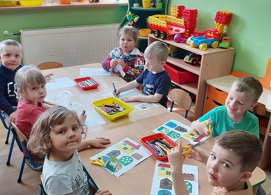 Średniaki i Maluchy przy pracy