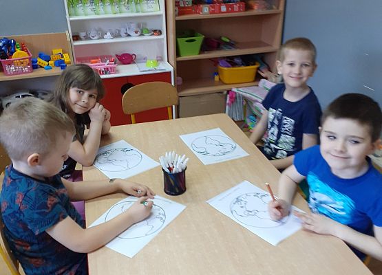 Starszaki przy pracy