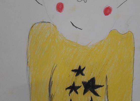 Plakat przedstawiający dowolną scenę z przeczytanej książki - język angielski