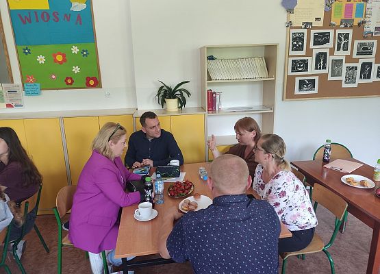 wymiana doświadczeń grafika