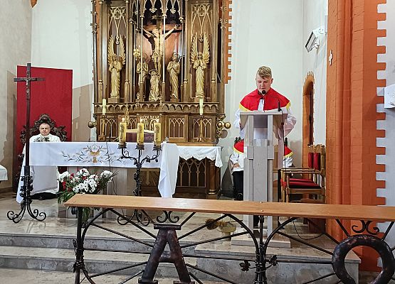 Uroczysta Msza święta z okazji zakończenia roku szkolnego i katechetycznego.