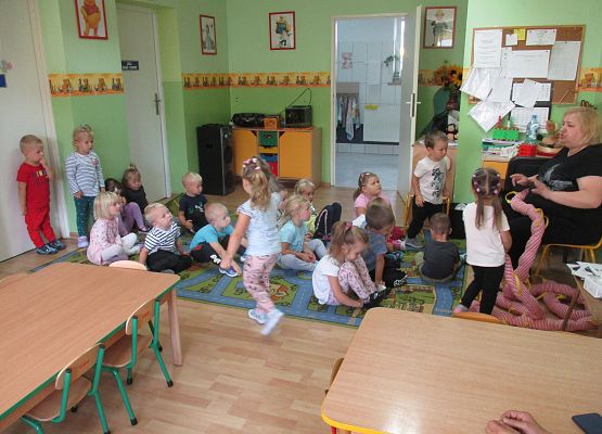 Pierwsze dni w przedszkolu